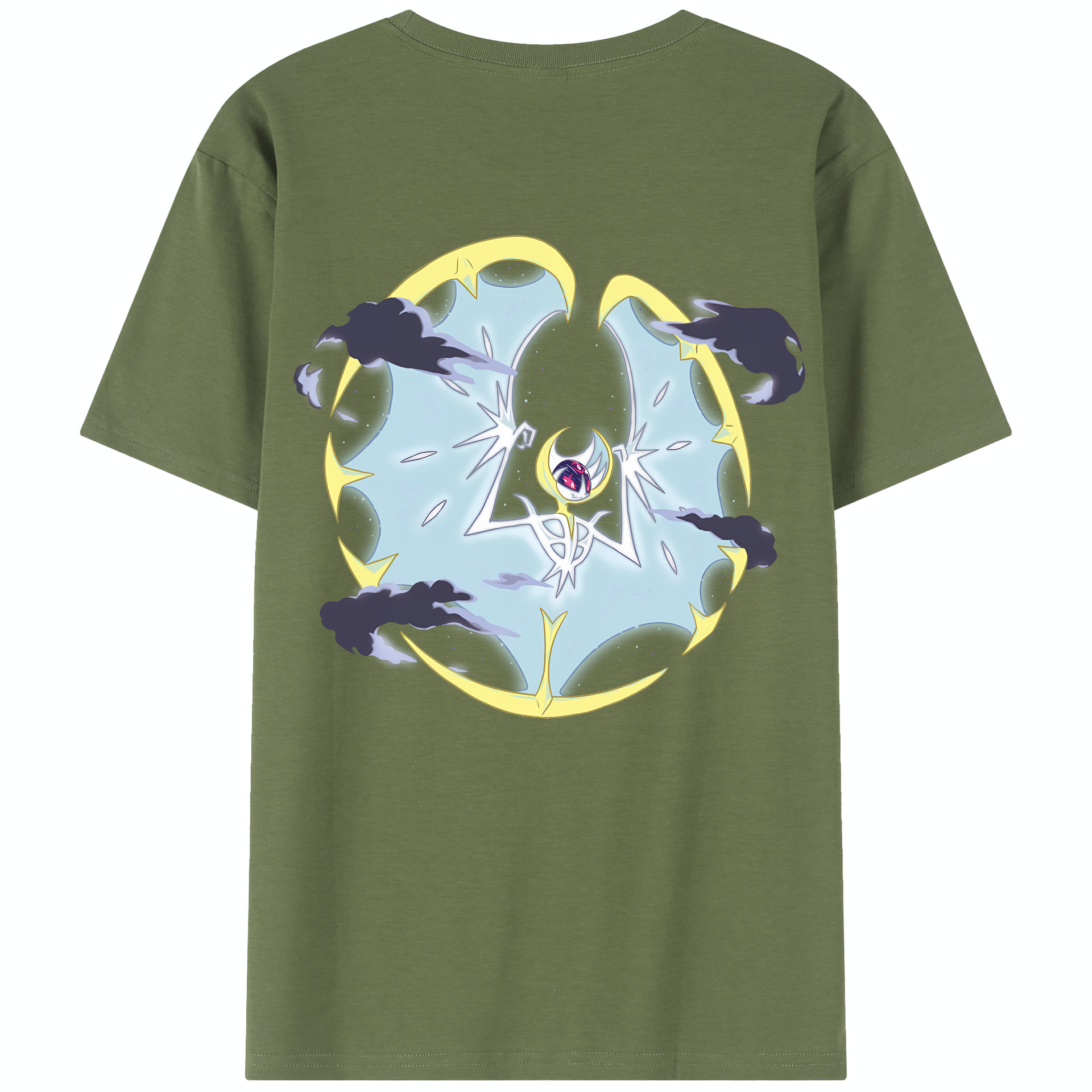 （画像用） ポケットモンスター Pokémon 綿100％半袖Tシャツ（背面プリント）